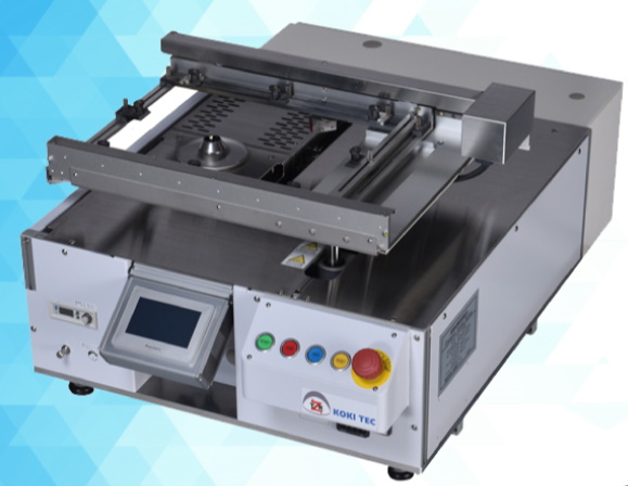 卓上型ポイント噴流ハンダ付け装置による後付けDIP