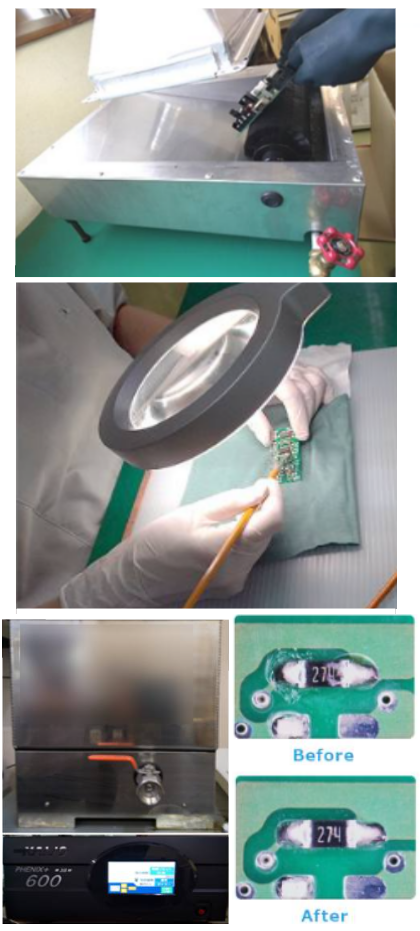 基板洗浄 回転ブラシ 手洗浄 超音波　